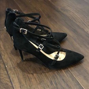 Vince Camuto black suede pumps size 7.5